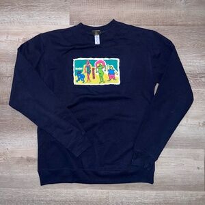 Krooked Family Affair Crewneck -Navy